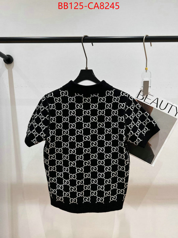 Clothing-Gucci online shop ID: CA8245 $: 125USD