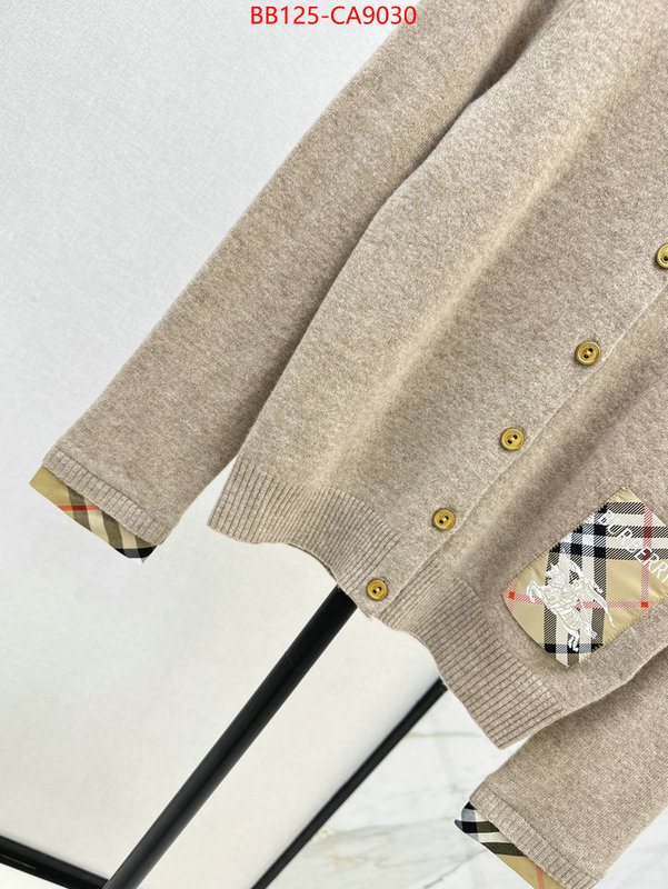 Clothing-Burberry 7 star replica ID: CA9030 $: 125USD