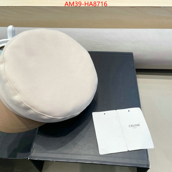 Cap(Hat)-Celine replica 1:1 high quality ID: HA8716 $: 39USD