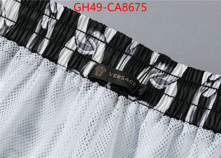 Beach Shorts-Versace for sale online ID: CA8675 $: 49USD