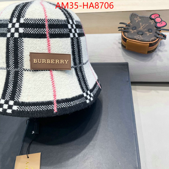 Cap(Hat)-Burberry best site for replica ID: HA8706 $: 35USD