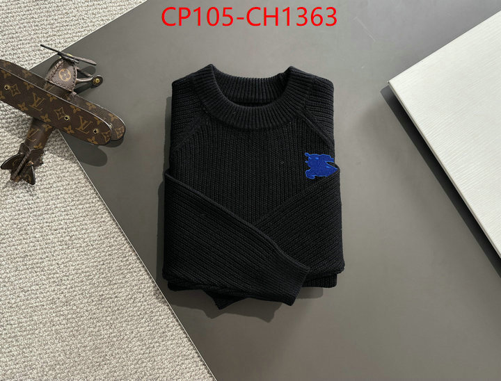 Clothing-Burberry high-end designer ID: CH1363 $:105USD