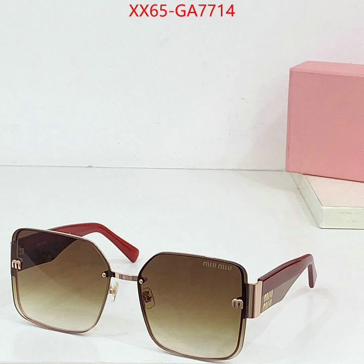 Glasses-Miu Miu wholesale designer shop ID: GA7714 $: 65USD