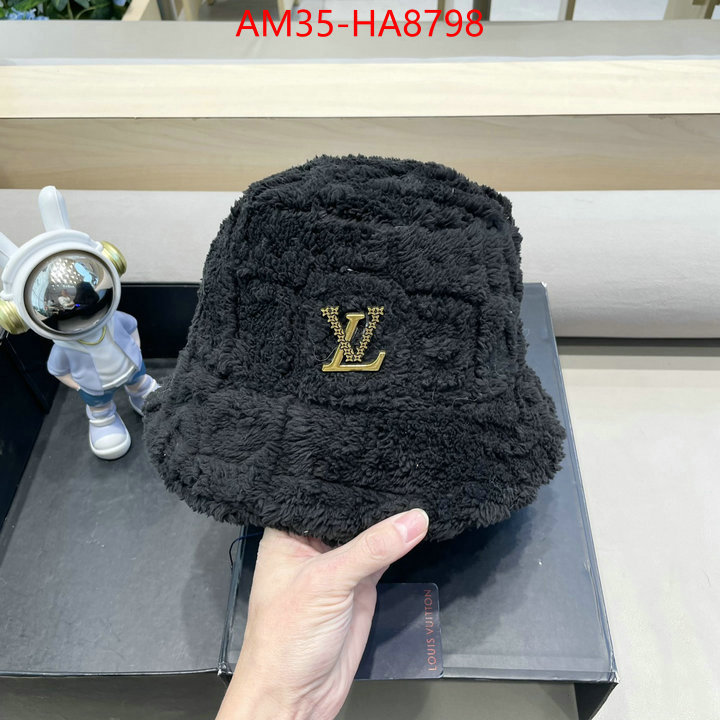 Cap(Hat)-LV top perfect fake ID: HA8798 $: 35USD