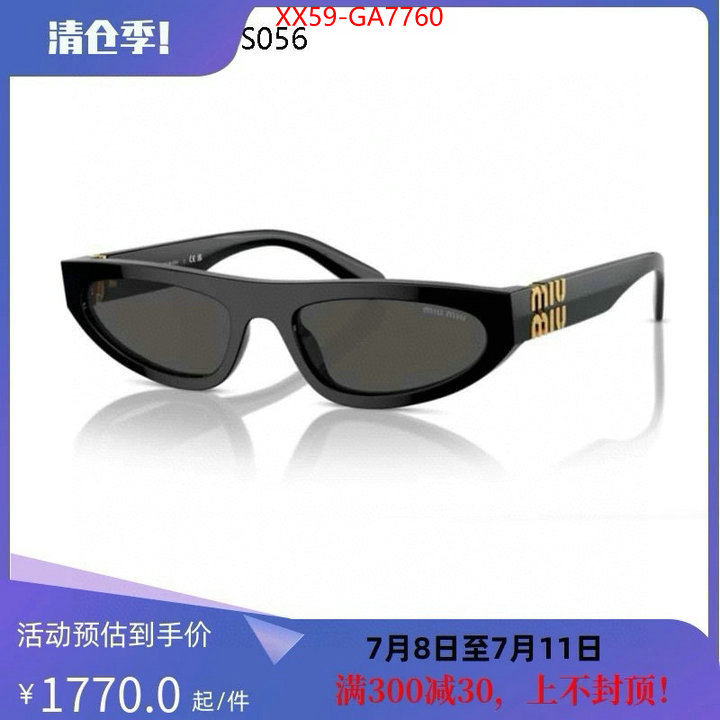 Glasses-Versace can you buy replica ID: GA7760 $: 59USD