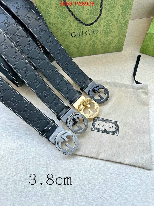 Belts-Gucci what best replica sellers ID: PA8926 $: 69USD