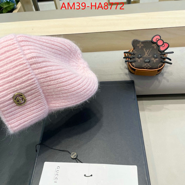 Cap(Hat)-Gucci wholesale designer shop ID: HA8772 $: 39USD