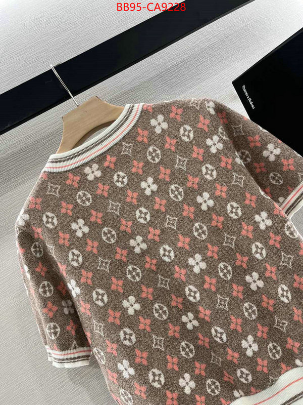 Clothing-LV best website for replica ID: CA9228 $: 95USD