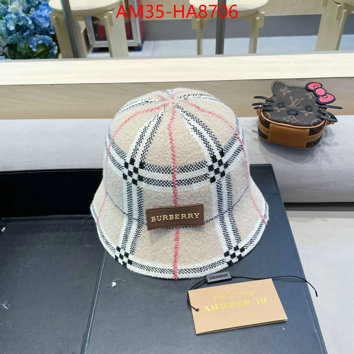 Cap(Hat)-Burberry best site for replica ID: HA8706 $: 35USD