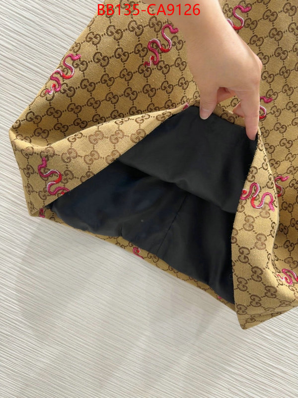 Clothing-Gucci 1:1 ID: CA9126 $: 135USD