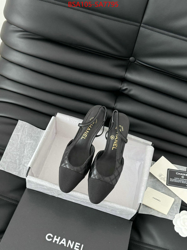 Women Shoes-Chanel best quality fake ID: SA7795 $: 105USD