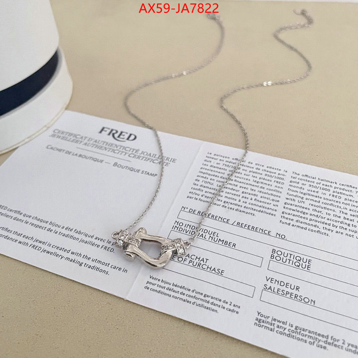 Jewelry-Fred buy replica ID: JA7822 $: 59USD