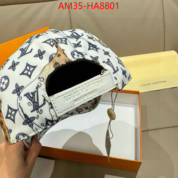 Cap(Hat)-LV mirror copy luxury ID: HA8801 $: 35USD