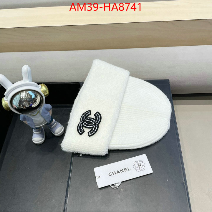 Cap (Hat)-Chanel designer 1:1 replica ID: HA8741 $: 39USD