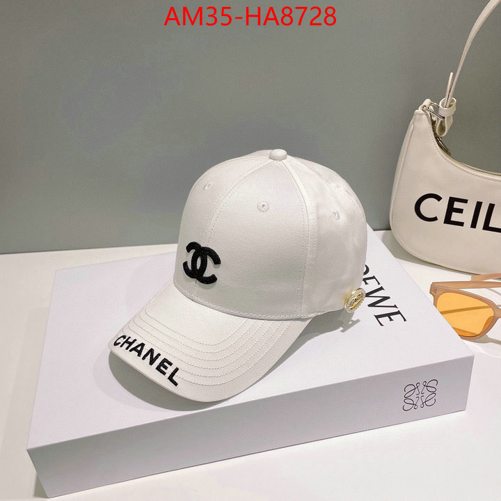 Cap (Hat)-Chanel aaaaa+ replica ID: HA8728 $: 35USD