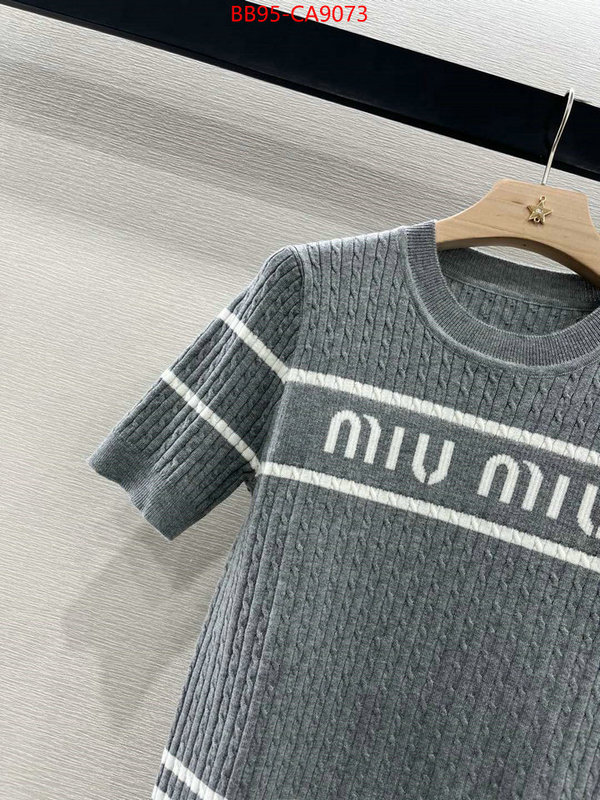 Clothing-MIU MIU unsurpassed quality ID: CA9073 $: 95USD