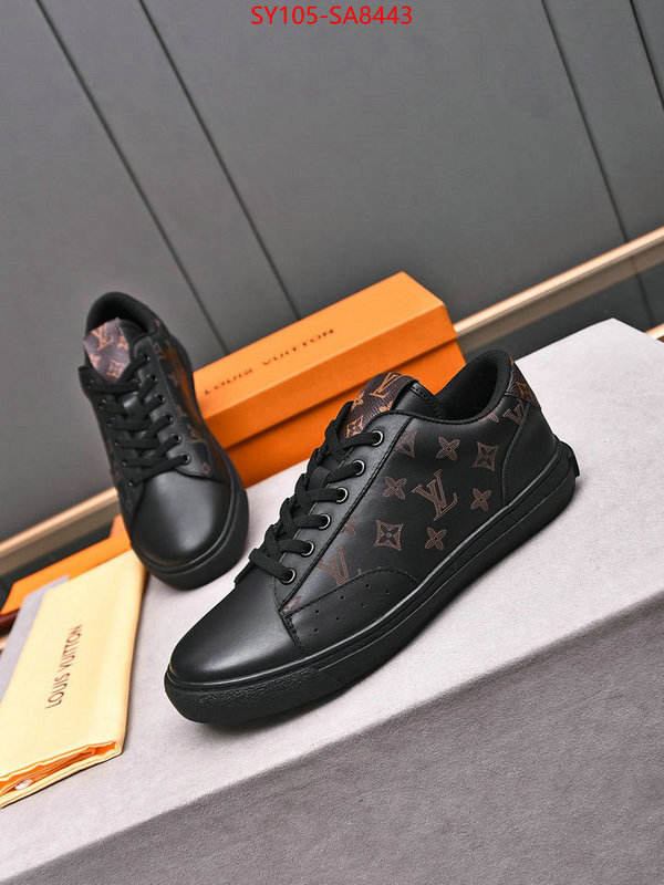 Men Shoes-LV top quality fake ID: SA8443 $: 105USD