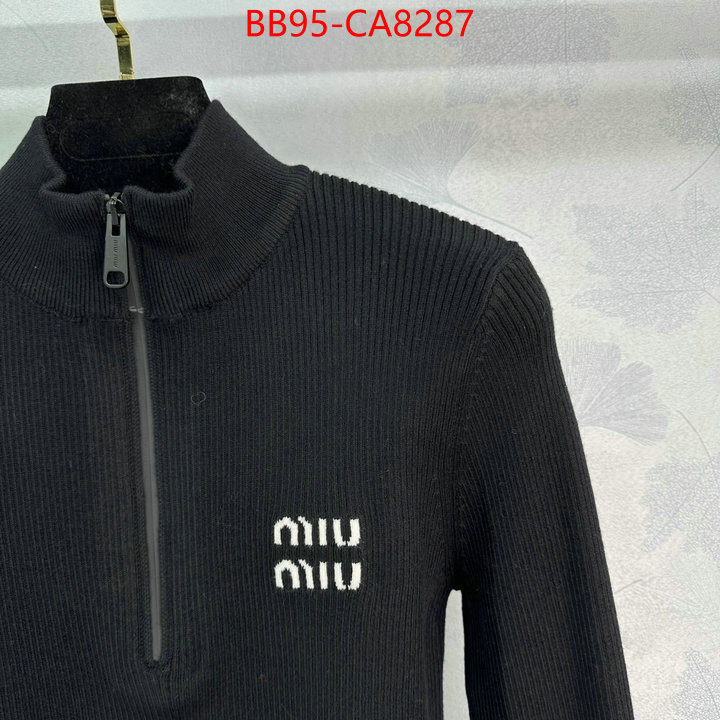 Clothing-MIU MIU aaaaa+ replica designer ID: CA8287 $: 95USD