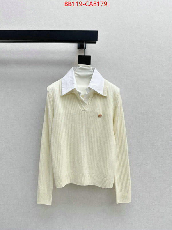 Clothing-Chanel sellers online ID: CA8179 $: 119USD