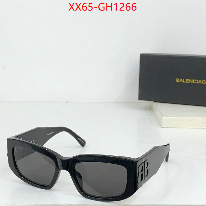 Glasses-Balenciaga cheap high quality replica ID: GH1266 $: 65USD