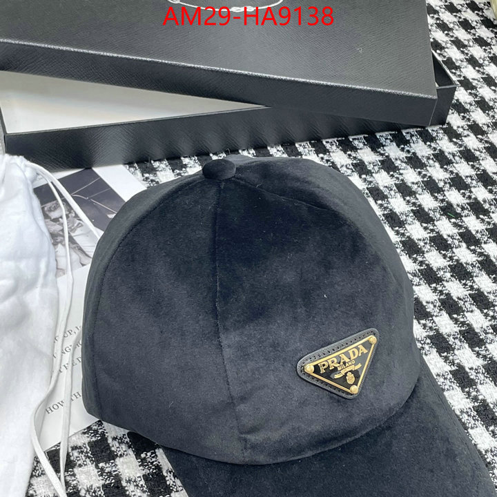 Cap (Hat)-Prada the quality replica ID: HA9138 $: 29USD