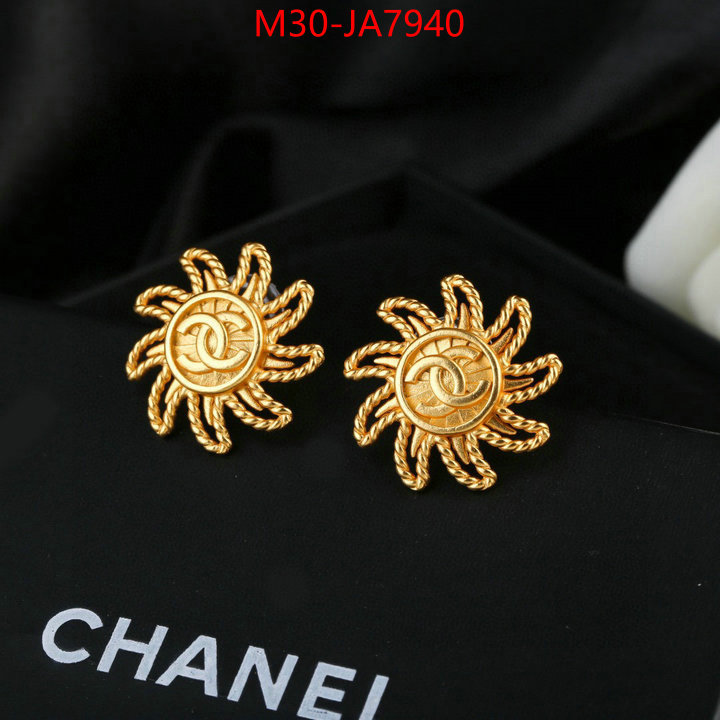 Jewelry-Chanel shop the best high authentic quality replica ID: JA7940 $: 30USD