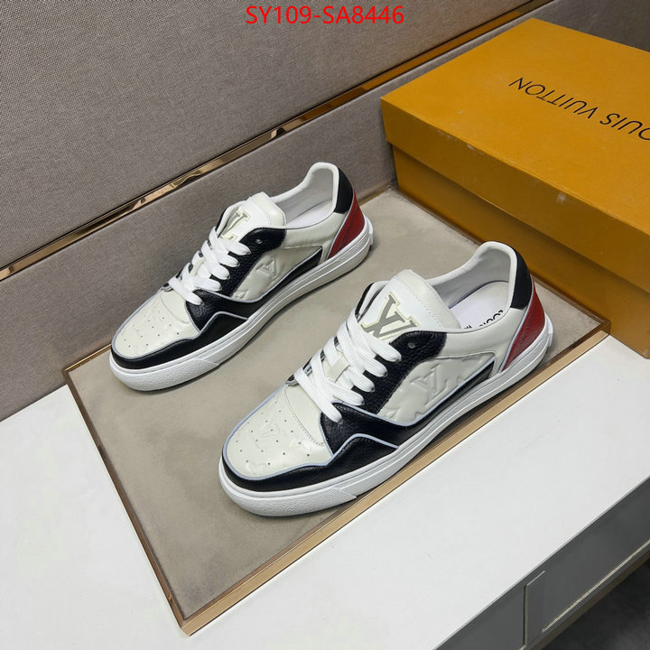 Men Shoes-LV designer 1:1 replica ID: SA8446 $: 109USD