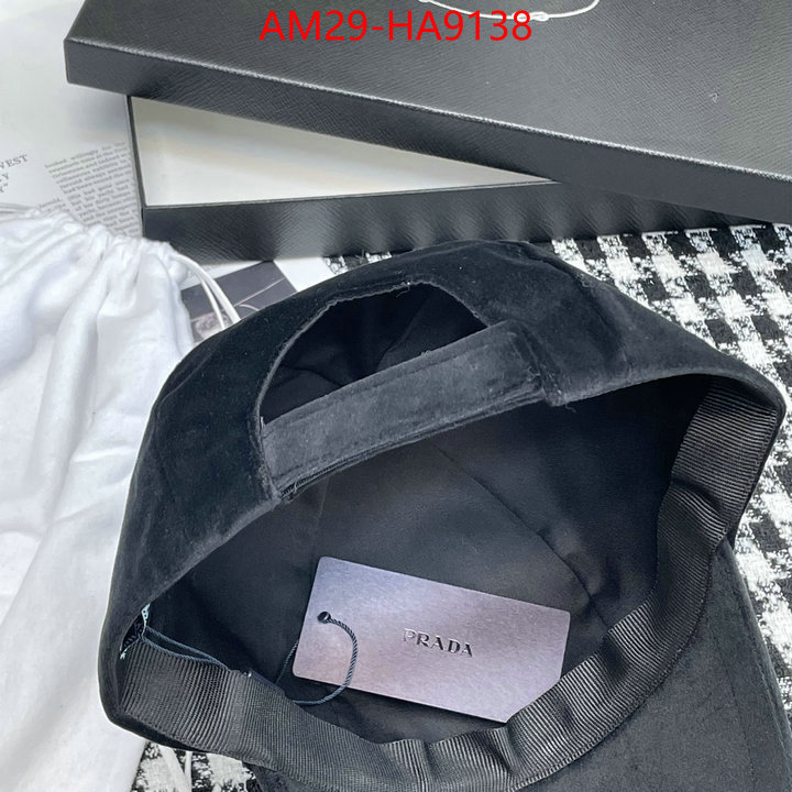 Cap (Hat)-Prada the quality replica ID: HA9138 $: 29USD