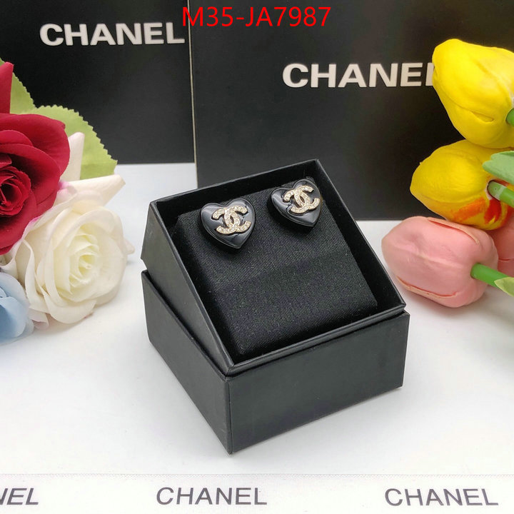 Jewelry-Chanel top grade ID: JA7987 $: 35USD