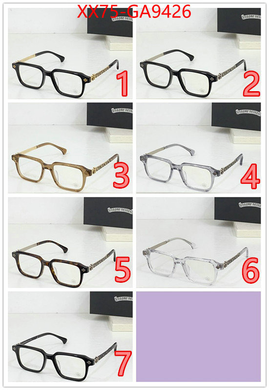 Glasses-Chrome Hearts buy top high quality replica ID: GA9426 $: 75USD