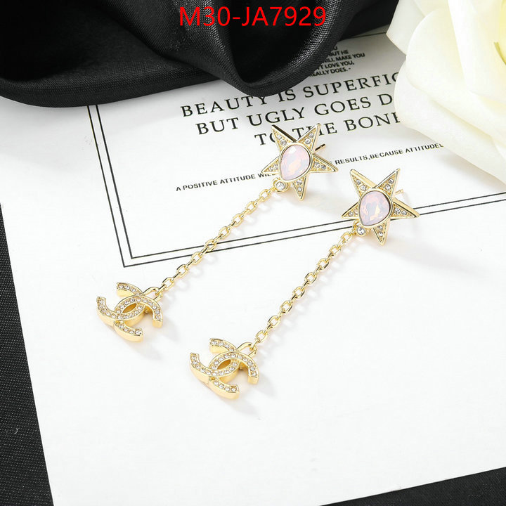 Jewelry-Chanel wholesale sale ID: JA7929 $: 30USD