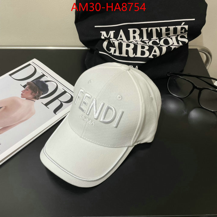 Cap(Hat)-Fendi luxury cheap replica ID: HA8754 $: 30USD