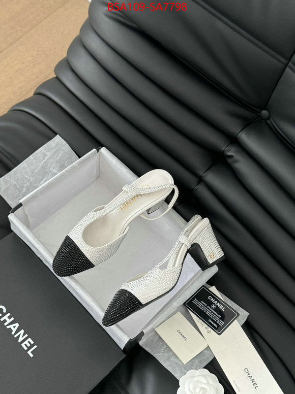 Women Shoes-Chanel the top ultimate knockoff ID: SA7798 $: 109USD