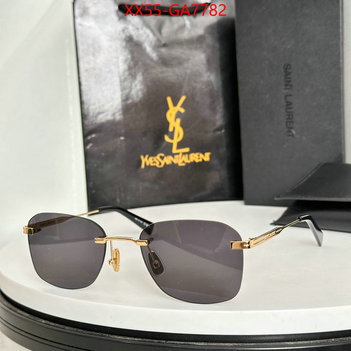 Glasses-YSL luxury 7 star replica ID: GA7782 $: 55USD