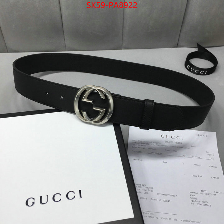 Belts-Gucci outlet 1:1 replica ID: PA8922 $: 59USD