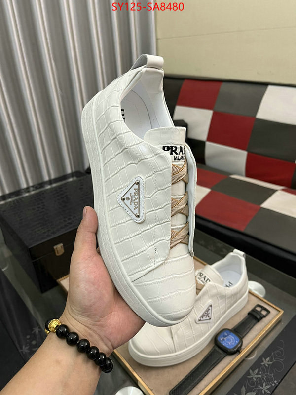 Men shoes-Prada 2024 replica wholesale cheap sales online ID: SA8480 $: 125USD