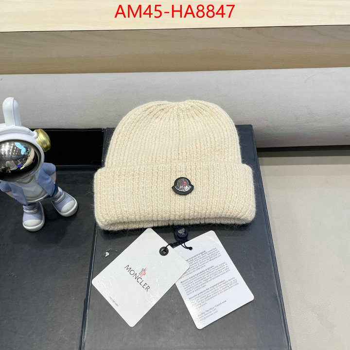 Cap(Hat)-Moncler replica aaaaa designer ID: HA8847 $: 45USD