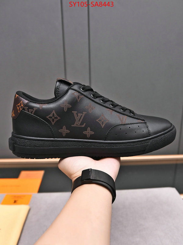 Men Shoes-LV top quality fake ID: SA8443 $: 105USD