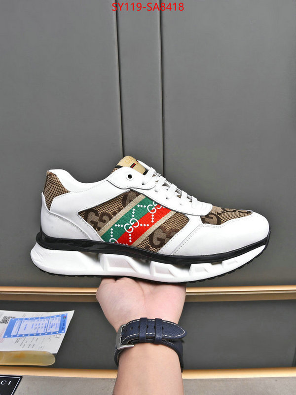 Men Shoes-Gucci luxury cheap replica ID: SA8418 $: 119USD