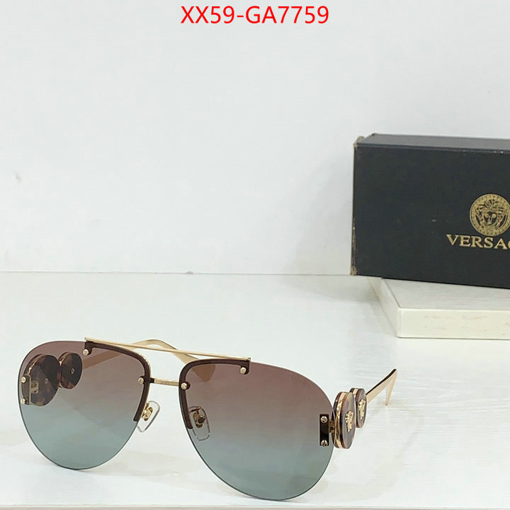 Glasses-Versace replica ID: GA7759 $: 59USD