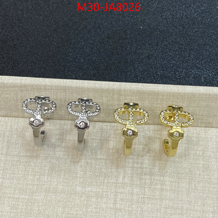 Jewelry-Dior fake aaaaa ID: JA8026 $: 30USD