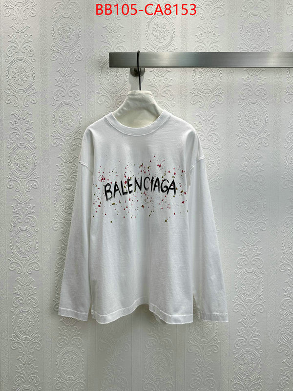 Clothing-Balenciaga the highest quality fake ID: CA8153 $: 105USD