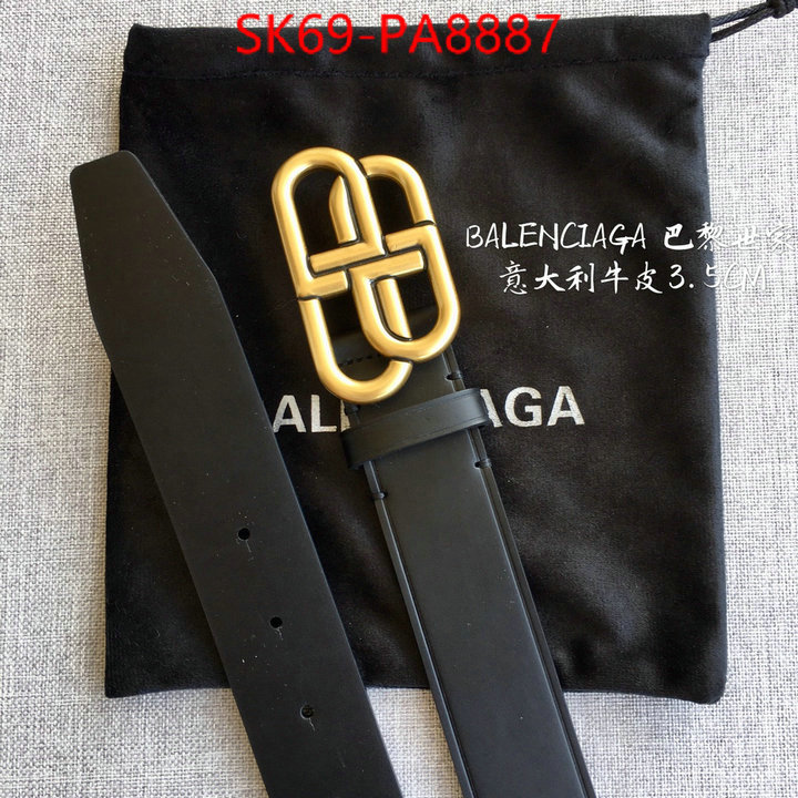 Belts-Balenciaga fake cheap best online ID: PA8887 $: 69USD