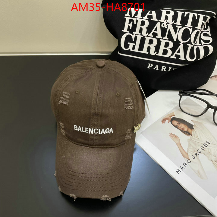 Cap(Hat)-Balenciaga high quality customize ID: HA8701 $: 35USD