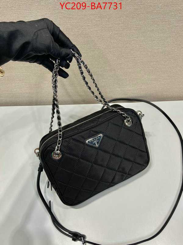 Prada Bags(TOP)-Handbag- perfect quality ID: BA7731 $: 209USD,