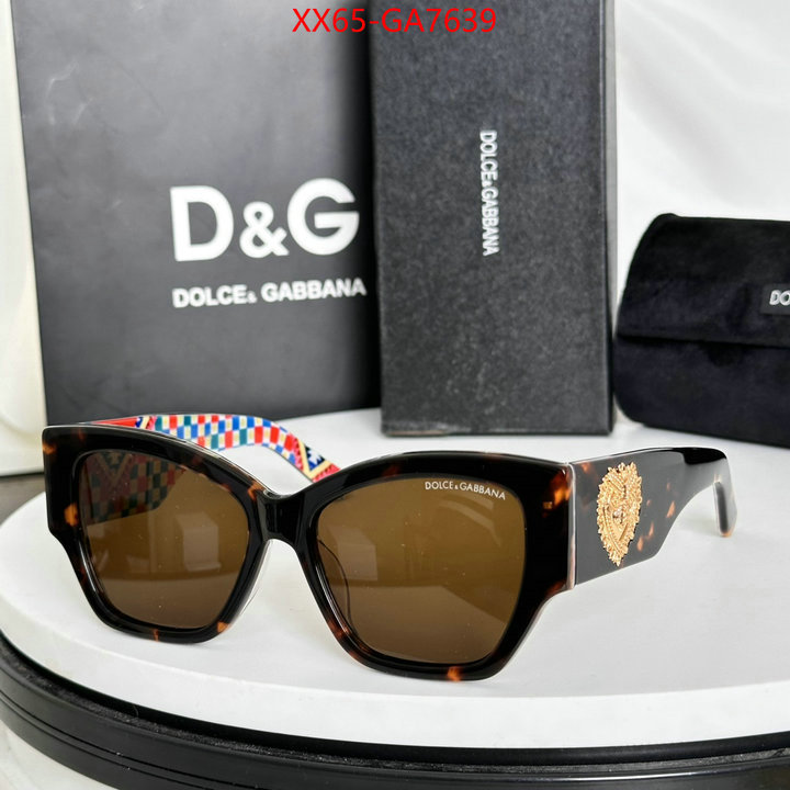 Glasses-DG 7 star quality designer replica ID: GA7639 $: 65USD