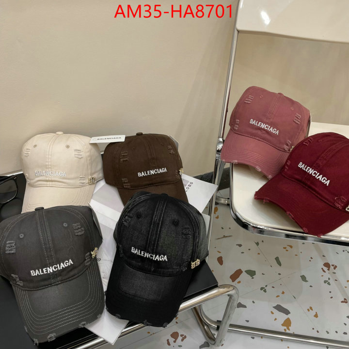 Cap(Hat)-Balenciaga high quality customize ID: HA8701 $: 35USD