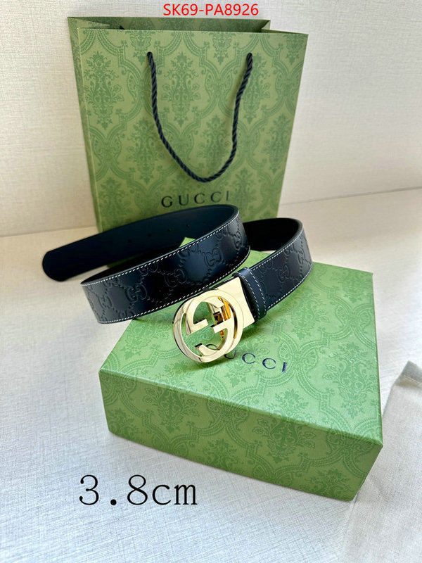 Belts-Gucci what best replica sellers ID: PA8926 $: 69USD