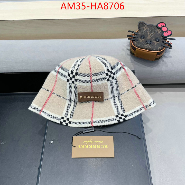 Cap(Hat)-Burberry best site for replica ID: HA8706 $: 35USD