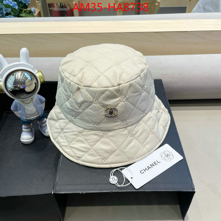 Cap (Hat)-Chanel fake high quality ID: HA8738 $: 35USD